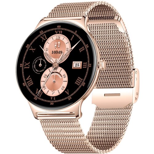 INF Vsestranska pametna ura z merjenjem zdravja in dolgotrajno baterijo Gold, (5000071860) Slike