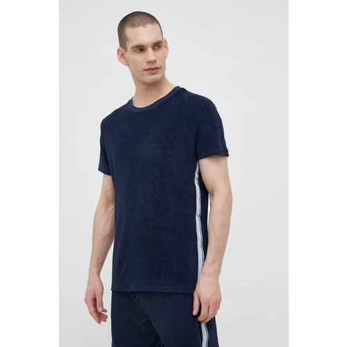 Calvin Klein Majica kratkih rukava za plažu boja: tamno plava