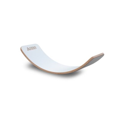 Hanah home Drvena balans daska Wavy Board White Grey Slike