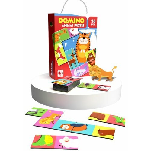 Puzzle 28pcs Domino Životinje 88667 Cene