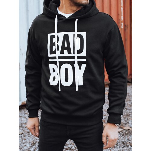 DStreet Crna majica s kapuljačom &amp;amp;#39;Bad Boy&amp;amp;#39; Slike