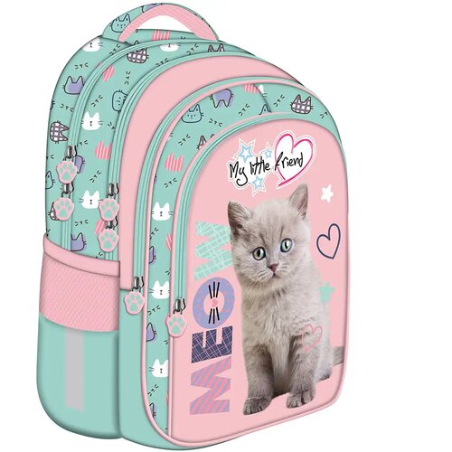 Unipap Moj mali prijatelj Fluffy Kitty &scaron;olska torba, nahrbtnik BPL58 44x31x19cm Cene