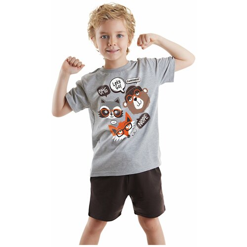 Denokids Friends Boy T-shirt Shorts Set Slike