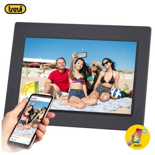 Trevi digitalni foto okvir DPL2235, črn Cene