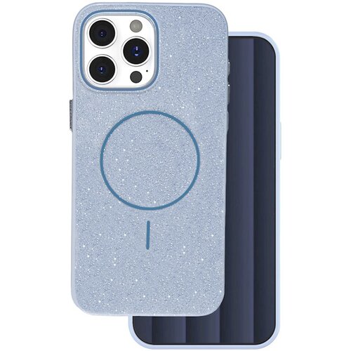  Futrola Glitter MagSafe za iPhone 16 (6.1) plava Cene