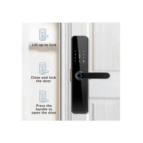 Smart Nest Pametna brava Bluetooth sa otiskom prsta i &amp;scaron;ifrom Slike