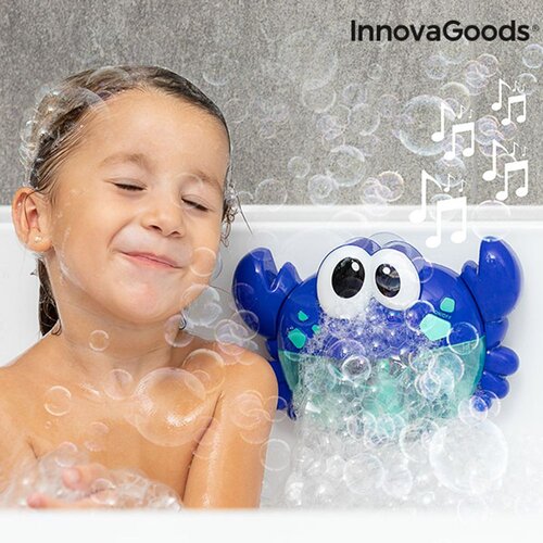 InnovaGoods Glazbeni Rak s Mjehurićima Sapunice za Kupanje Crabbly Cijene