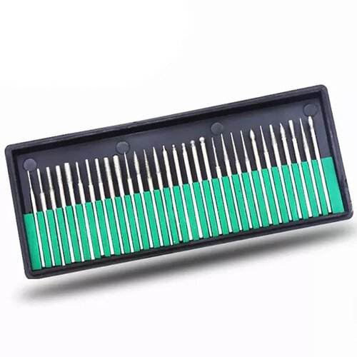  set dijamantskih frezica za bijaks 30 komada Slike