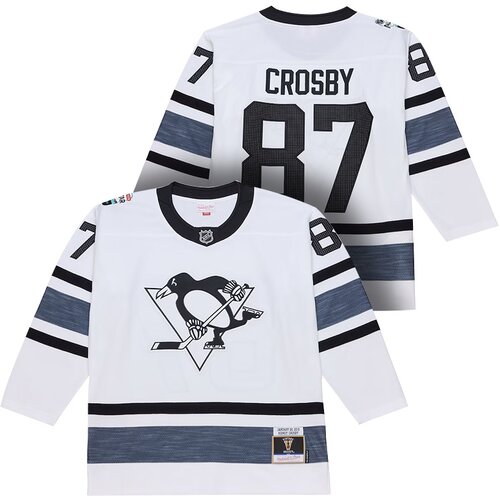 Mitchell And Ness Sidney Crosby 87 Pittsburgh Penguins Mitchell & Ness 2019 All-Star Game Power Play White dres Cene