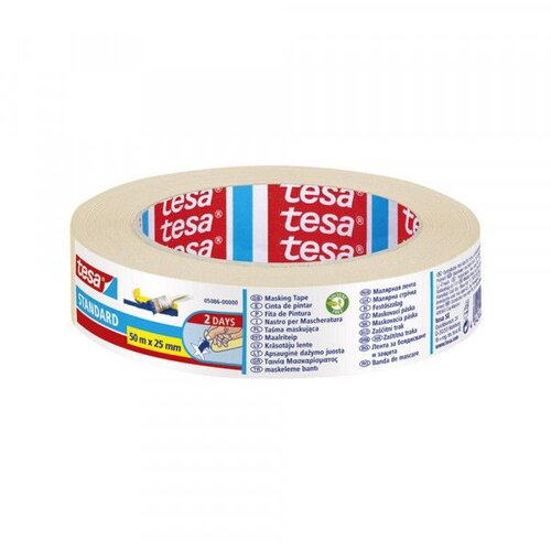 Tesa ZAŠČITNI LEPILNI TRAK KREP STANDARD 50MX25MM Cene