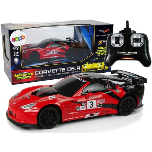  Auto na daljinsko upravljanje 1:24 Corvette C6.R - crveni Cijene