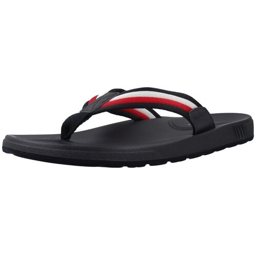 Tommy Hilfiger Japonke Chanclas Hombre Mod&egrave;le Molded Hilfiger Rwb Beach Modra Cene