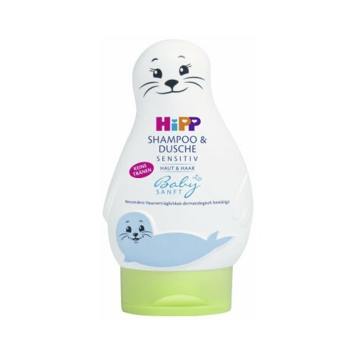 Hipp šampon i gel za kupanje za bebe 200ml Slike