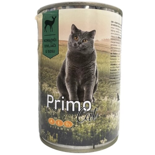 Admira primo Cat konzerva za mačke - Divljač 415g Cene