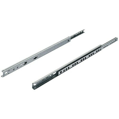 STABILIT Vodilica za ladice (Duljina vodilice: 250 mm - 390 mm, Nosivost: 10 kg, Djelomično izvlačenje, Montaža u utoru na ladici, Pocinčano) Slike