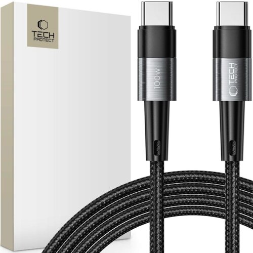 TECH-PROTECT ULTRABOOST KABEL TIP-C PD100W/5A 200CM SIVA ZA POLNJENJE, (21980676) Cene