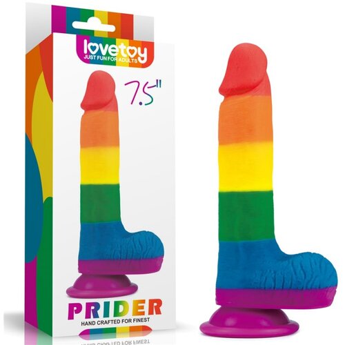 Lovetoy 7.5'' Prider Dildo LVTOY00539 Cene