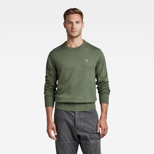 G-star Sweater - Premium core r knit green Slike