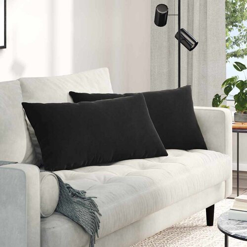  Jastučići za sofu 2 pcs Crna 80 x 40 cm Kordura tekstil Cene