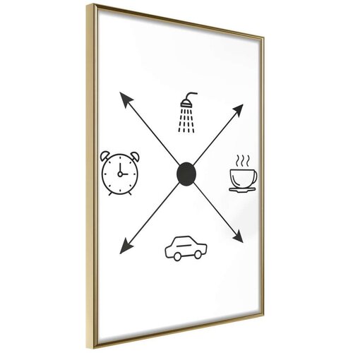  Poster - Morning Routine 40x60 Slike