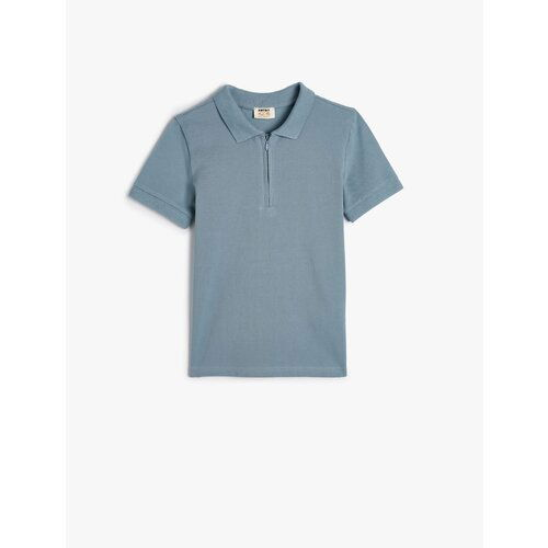 Koton Basic Polo T-Shirt Short Sleeve Button Detailed Slike