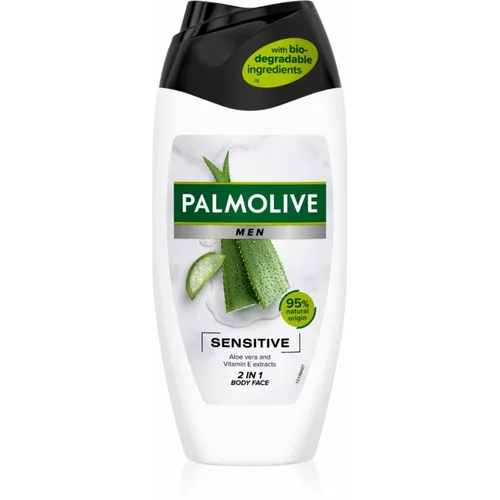 Palmolive Men Sensitive gel za prhanje za moške 250 ml