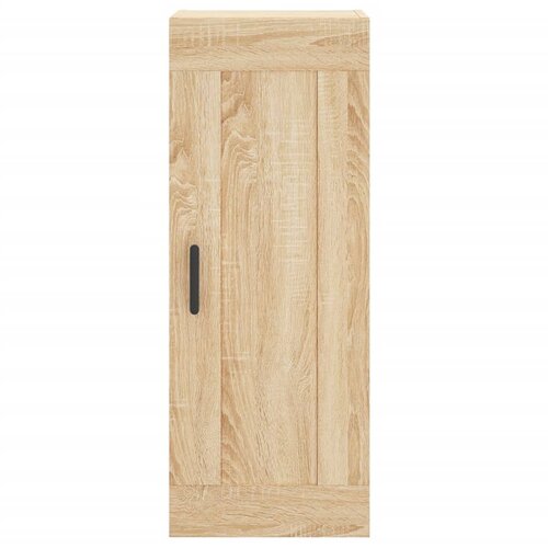  Visoka komoda hrasta sonome 34,5x34x180cm od konstruiranog drva Slike