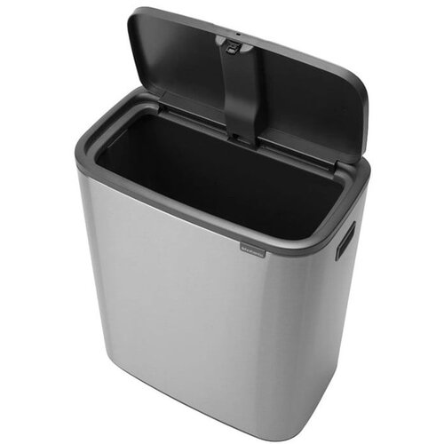Brabantia Željezna kanta za smeće na dodir u mat srebrnoj boji 60 l Bo Touch Bin – Cijene