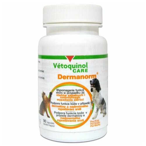 Vetoquinol dermanorm za oporavak kože i dlake 90 tableta Slike