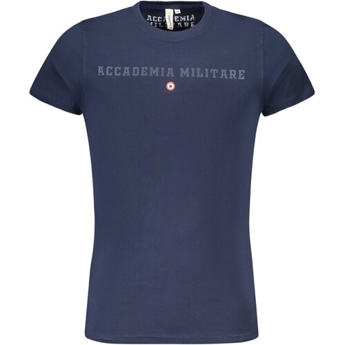 ACCADEMIA MILITARE MILITARY ACADEMY MEN&#39;S SHORT SLEEVE T-SHIRT BLUE Cijene