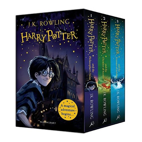 Bloomsbury Publishing J. K. Rowling - Harry Potter 1-3 Box Set: A Magical Adventure Begins Slike
