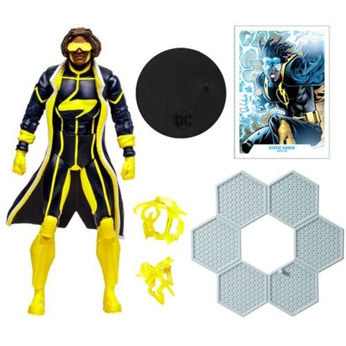 DC Comics dc multiverse static shock new 52 7-Inch scale action figure, (20499580) Cene