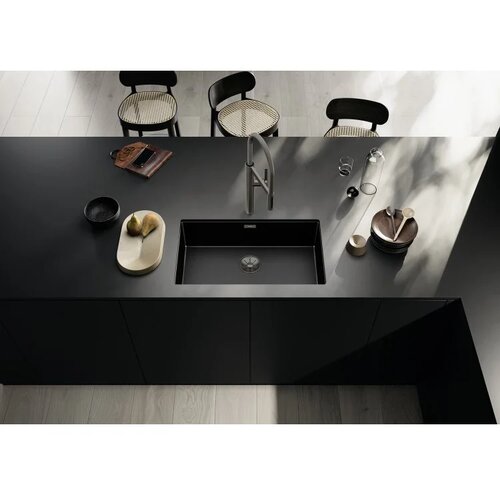 Blanco dodatak sifonu saten dark steel 206900 Slike