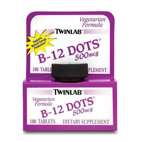 Twinlab B-12 dots - 100 tableta Slike