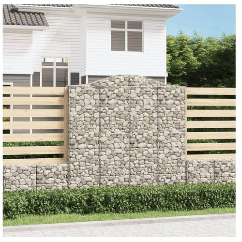  Lučne gabionske košare 3 kom 200x30x200/220cm pocinčano željezo Cene