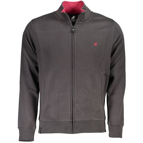U.S. Grand Polo Club US GRAND POLO MEN'S GRAY ZIP SWEATSHIRT Cene