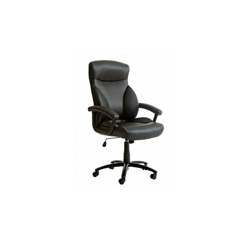 Kancelarijska stolica crna veštačka koža Cene