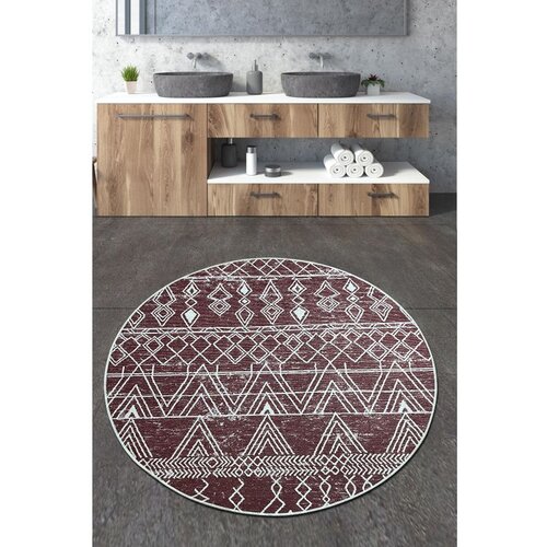  Straordinario Djt - Beige (80 cm) Claret RedWhite Bathmat Cene
