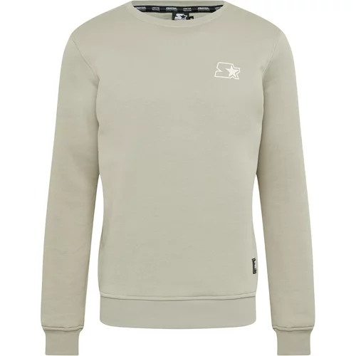 Starter Black Label Sweater majica svijetlosiva / bijela