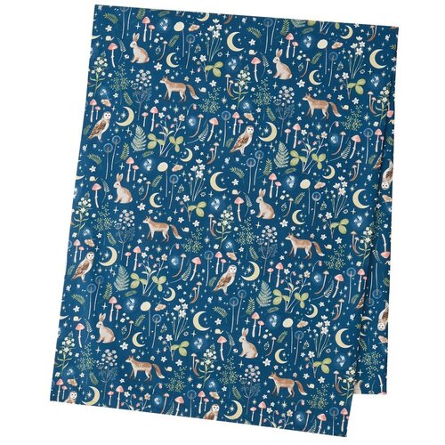 Catherine Lansfield Bombažen namizni prt 137x229 cm Enchanted Twilight Animals &amp;ndash; Slike