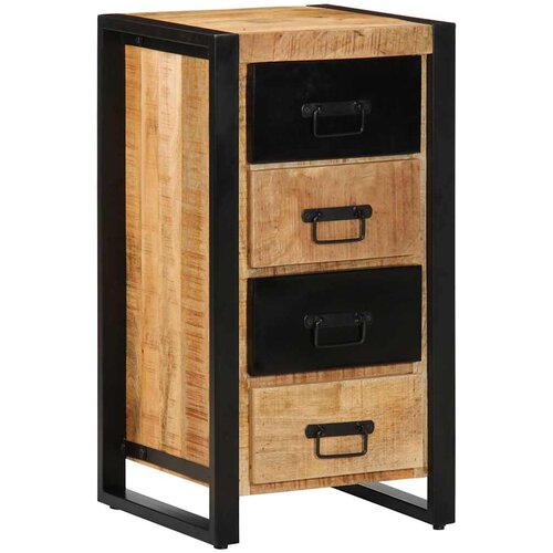  Ormar s ladicama 40x40x90 cm Puno grubo drvo Mango Slike