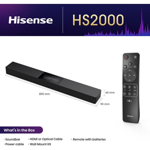 Hisense Soundbar HS2000 Slike