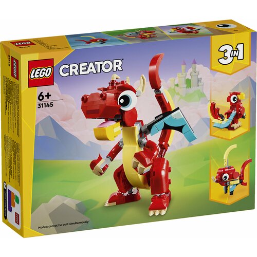Lego creator 3in1 31145 crveni zmaj Slike