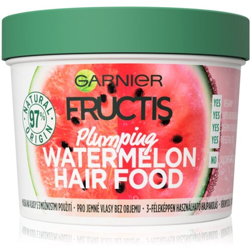 Garnier Fructis Watermelon Hair Food maska za nježnu i tanku kosu 390 ml Cijene