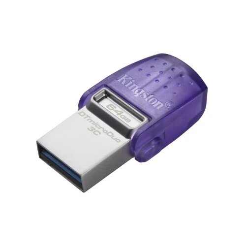 Kingston DT microDuo 3C 64GBUSB Type-A and USB Type-C portUp to 200MB/s read Cijene