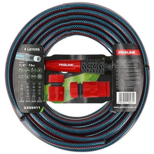 Proline Vrtno Crijevo 1/2" 15M + 4 Nastavka XX99411 Cijene