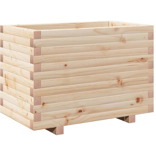 Maison Chic Vrtno cvetlično korito - Cvetlični Lonec 70x40x49,5 cm trdna borovina, (21788970) Slike