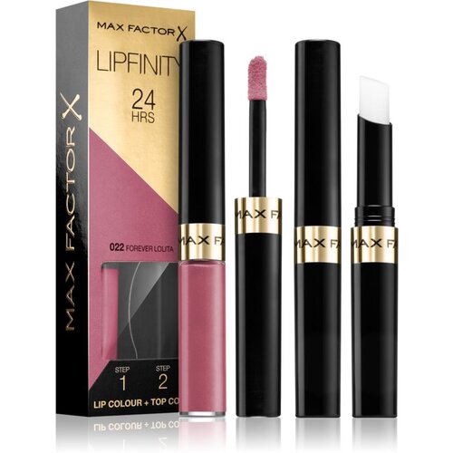 Max Factor Lipfinity Lip Colour dolgoobstojna šminka z balzamom odtenek 022 Forever Lolita Cene