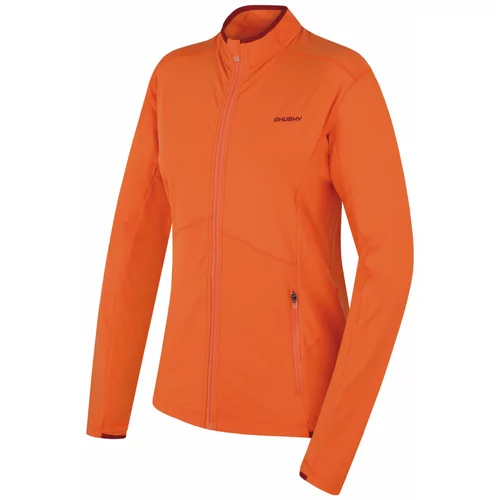 Husky Women's sweatshirt Tarp zipper L lt. Orange