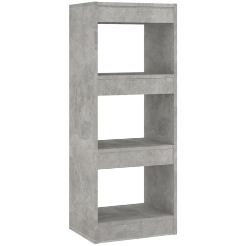 Maison Chic Knjižna omara - Knjižni regal betonsko siva 40x30x103 cm iverna plošča, (21725174) Cene